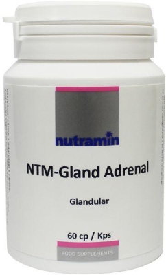 Foto van Nutramin gland adrenal 60cap via drogist