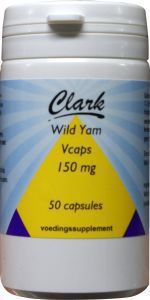 Foto van Holisan wilde yam 150 mg 50vc via drogist