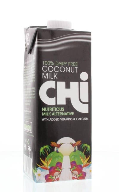 Foto van Chi 100% coconut melk 1lt via drogist