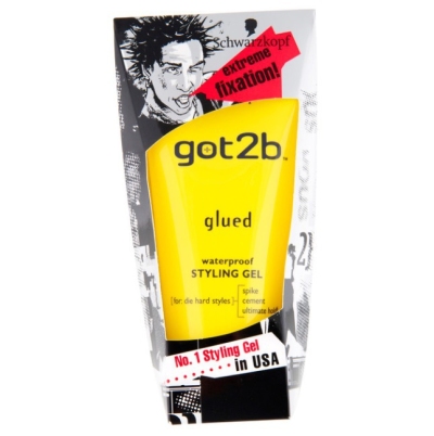 Foto van Schwarzkopf got2b glued waterproof gel 150ml via drogist