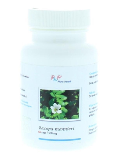 Phyto health pharma bacopa monnieri 60caps  drogist